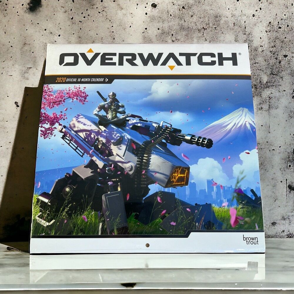 Overwatch 2020 Wall Calendar 16 Monthly 12x12” Video Game Posters